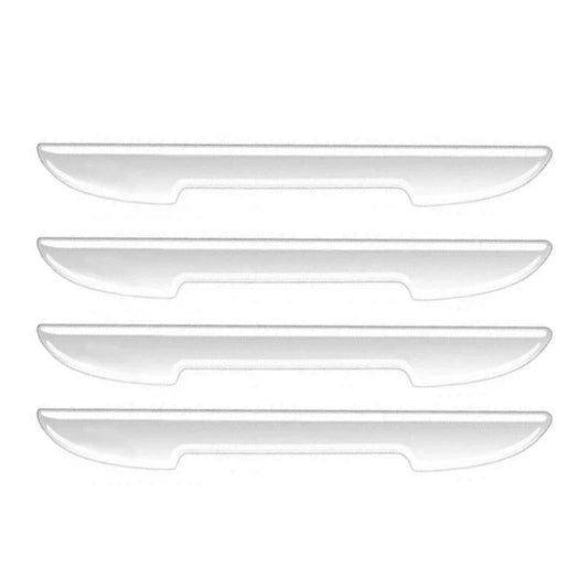 4/8PCS Car Door Protective Stickers – Carbon Fiber Look Anti-Collision Strips