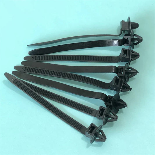 10/20/40Pcs Car Nylon Tie Wrap Cable Fasteners – Black Zip Straps 92mm x 5mm