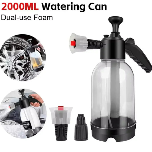 2L Handheld Foam Spray Bottle – Large Capacity Multipurpose Cleaning Tool