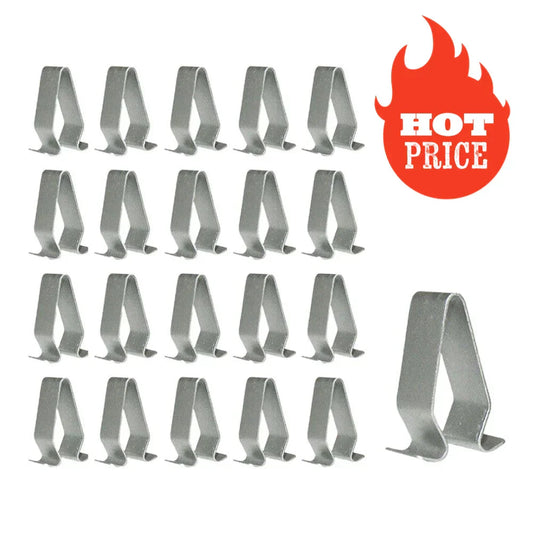 10/20PCS Car Door Strip Lining Metal Fastener Clips – For VW, SEAT & Audi A4/A6 Trunk Tailgate Retainer