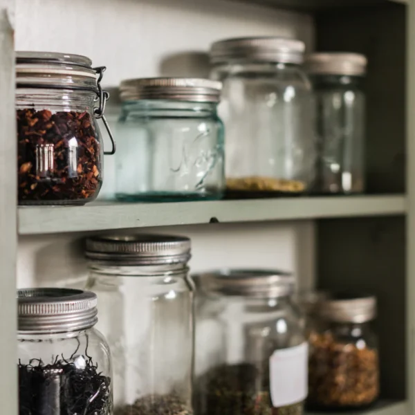 Airtight Glass Pantry Jars Set of 5 — Home & Kitchen at Qihistore Shop