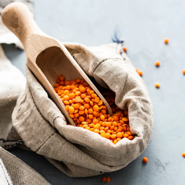 Organic Red Lentils 2 lb — Pantry at Qihistore Shop