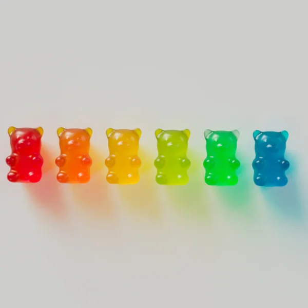 Sour Rainbow Gummies Duo — Snacks at Qihistore Shop