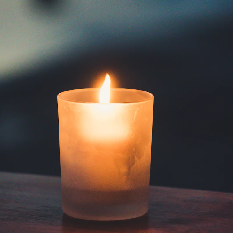 Soy Wax Candle — Cedar & Sage — Home & Kitchen at Qihistore Shop