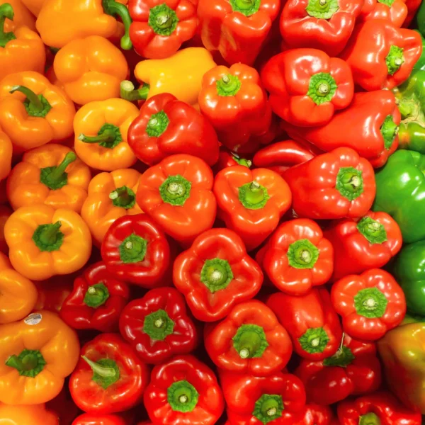 Sweet Bell Pepper Trio — Fresh Produce at Qihistore Shop